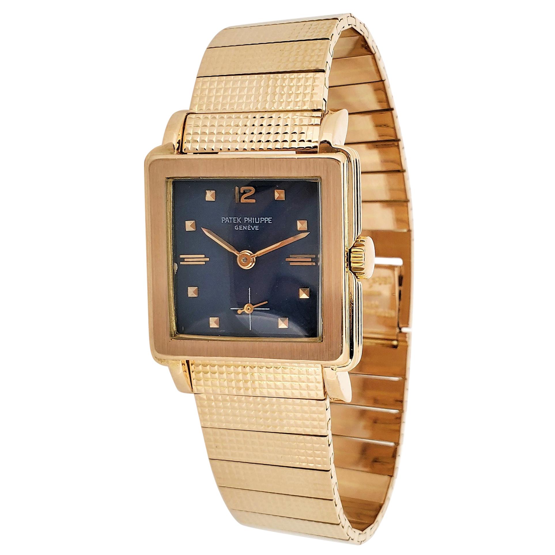 Patek Philippe 2529R Vintage Rose Gold Bracelet Watch, circa 1953