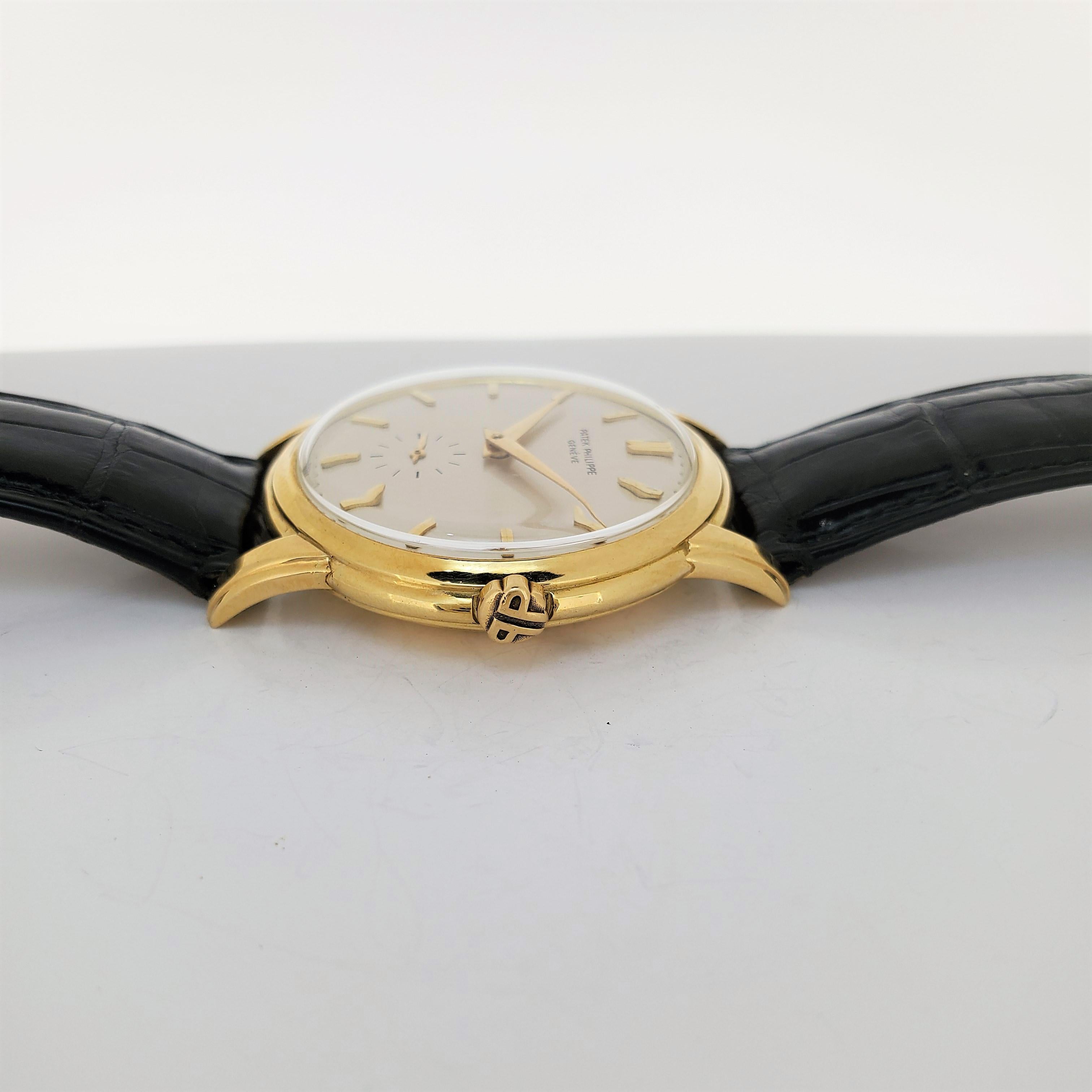Women's or Men's Patek Philippe 2551J Calatrava Watch, circa 1955 For Sale