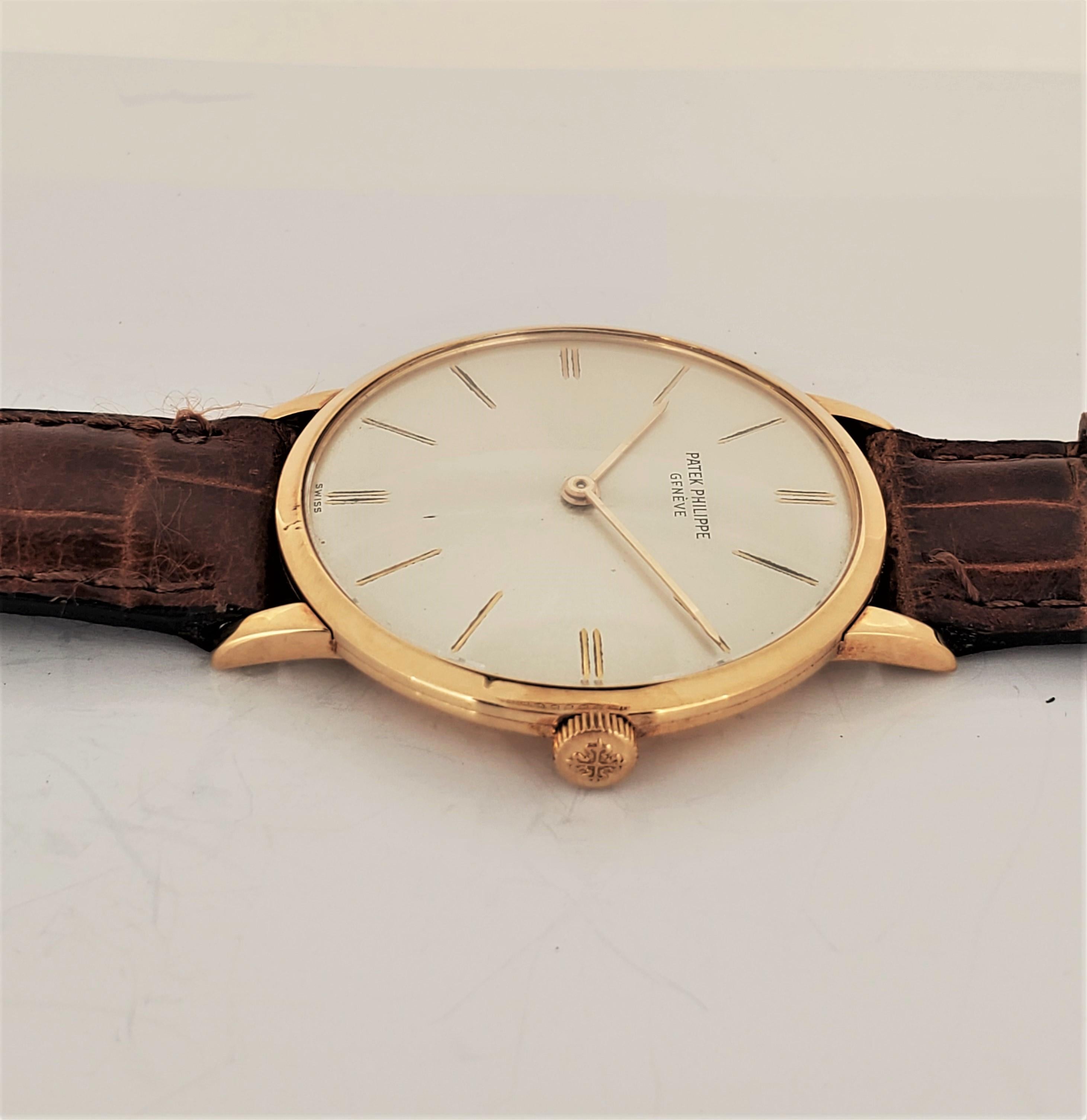 Modern Patek Philippe 2573-1J Calatrava Watch For Sale