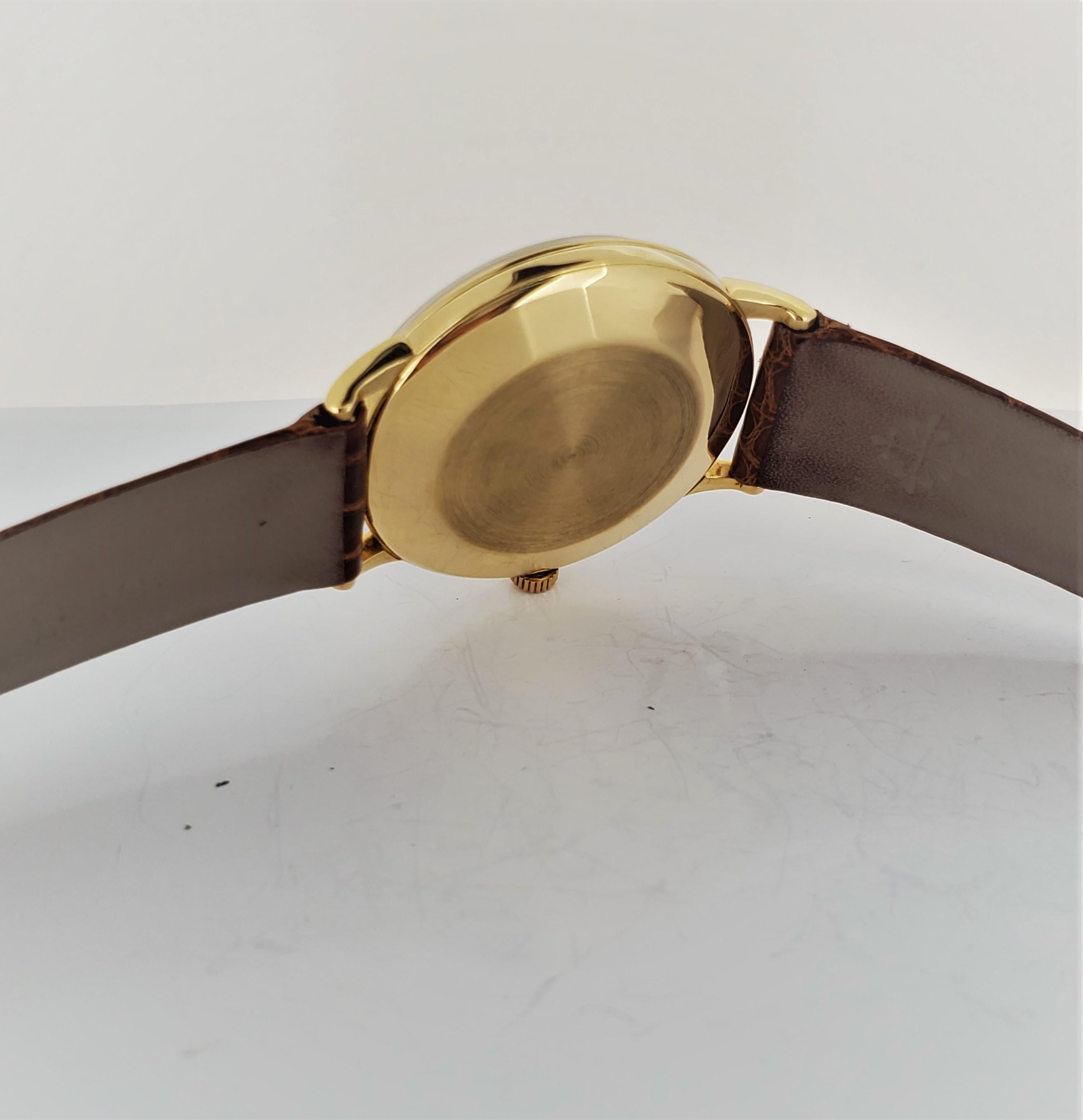 Calatrava-Uhr 35 mm mit 27-400 A Magnetik, 3rd Serie, von Patek Philippe, 3410J  im Angebot 5