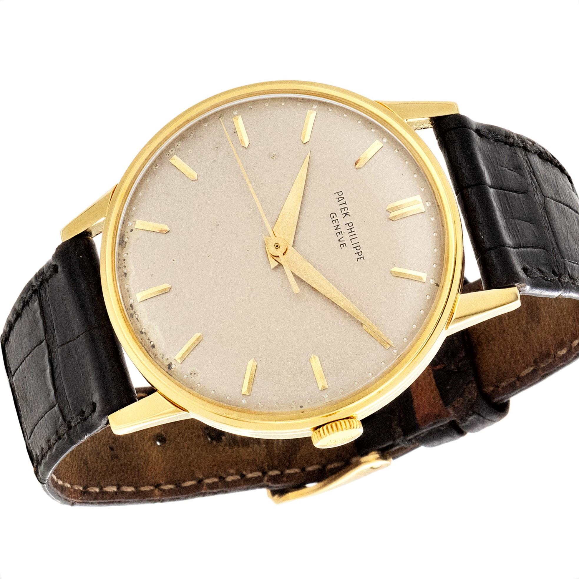 Patek Philippe 3411J 35mm Calatrava Watch Circa 1961 3