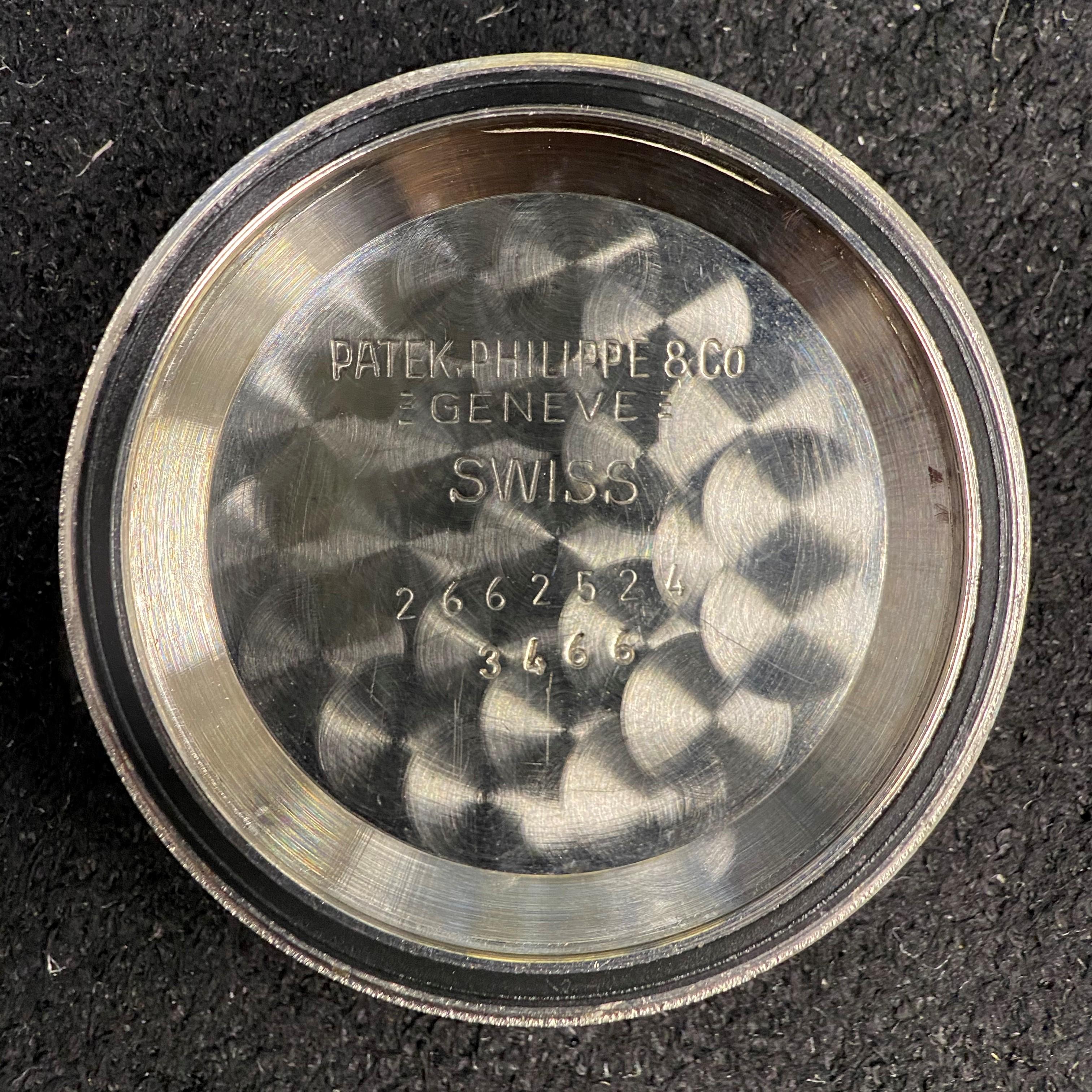 Patek Philippe 3466A Stainless Steel Automatic Calatrava Watch, circa 1967 5