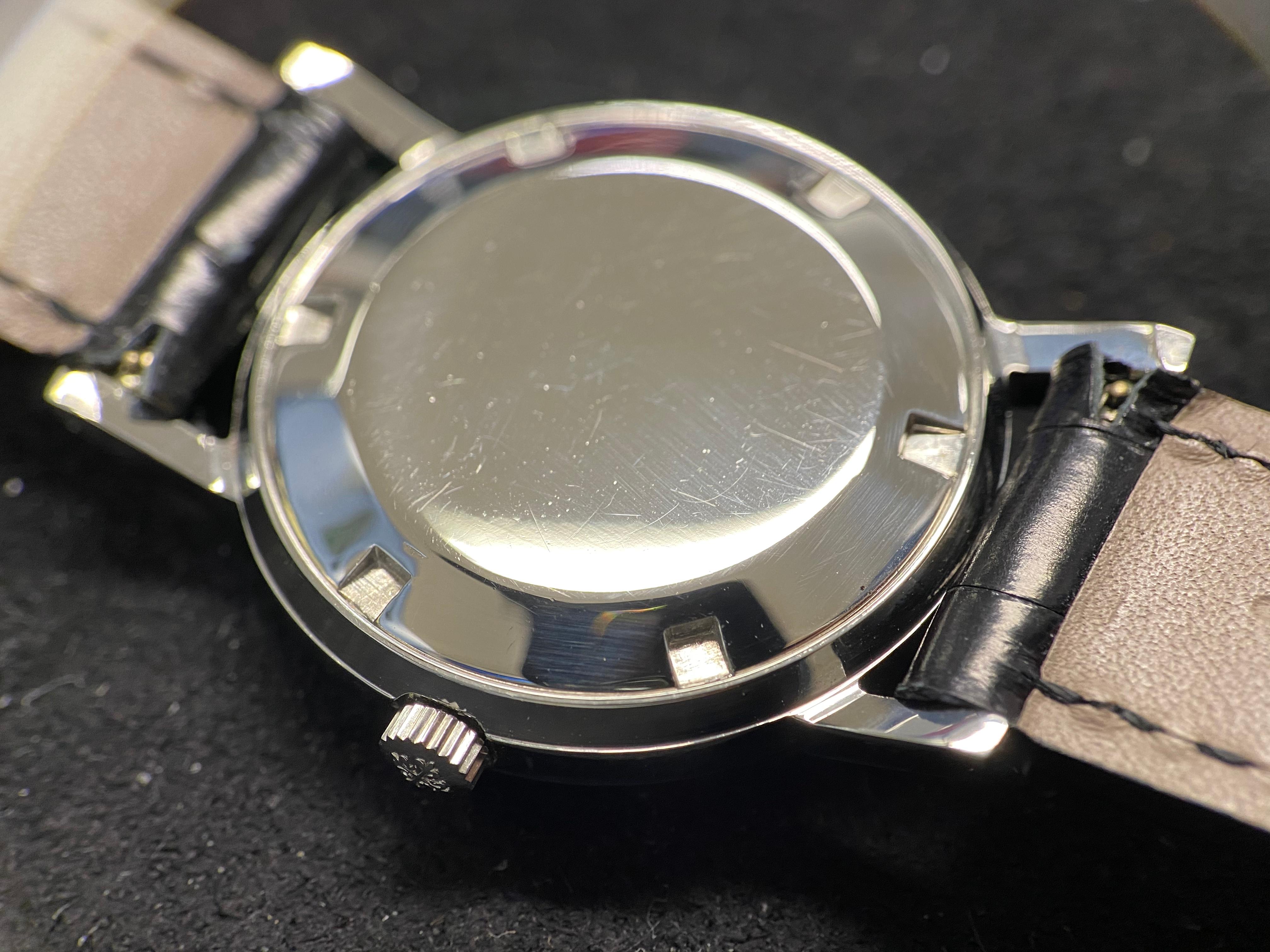 Modern Patek Philippe 3466A Stainless Steel Automatic Calatrava Watch, circa 1967