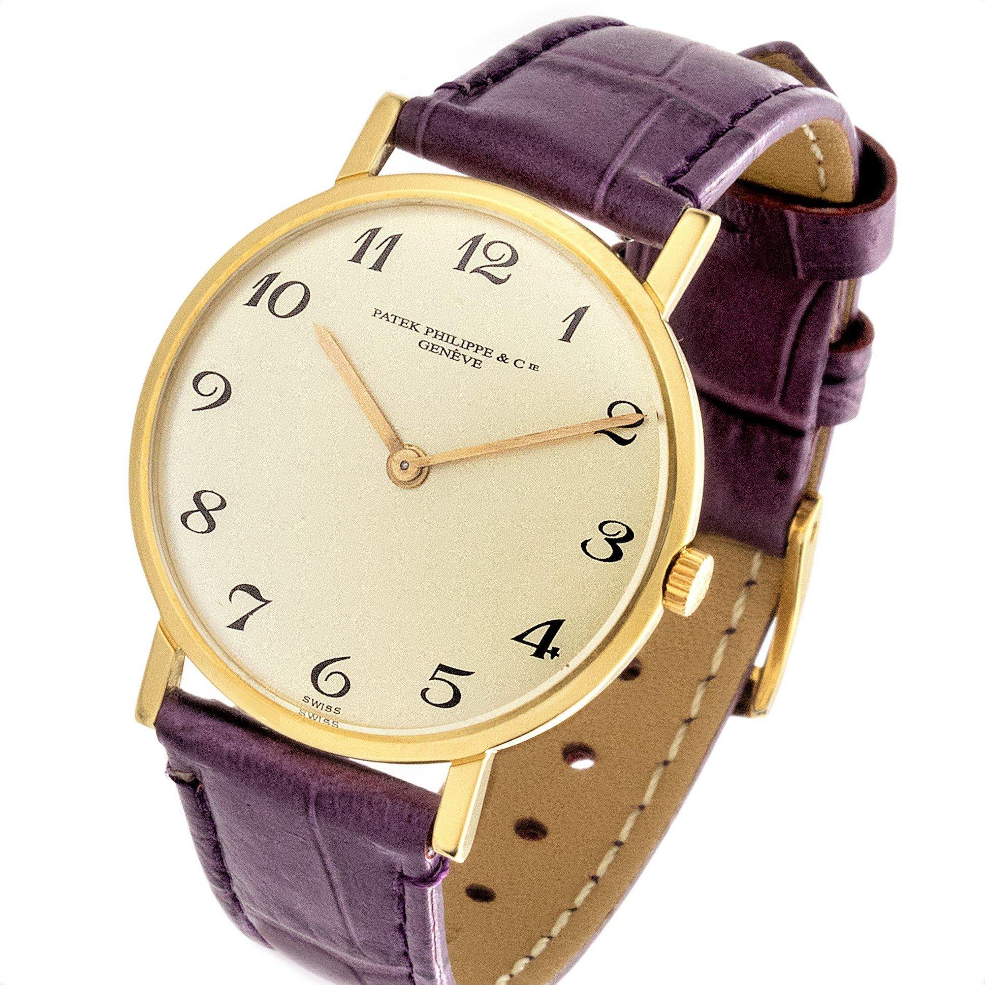 Patek Philippe 3512J Calatrava Extra Thin Watch Circa 1967 1