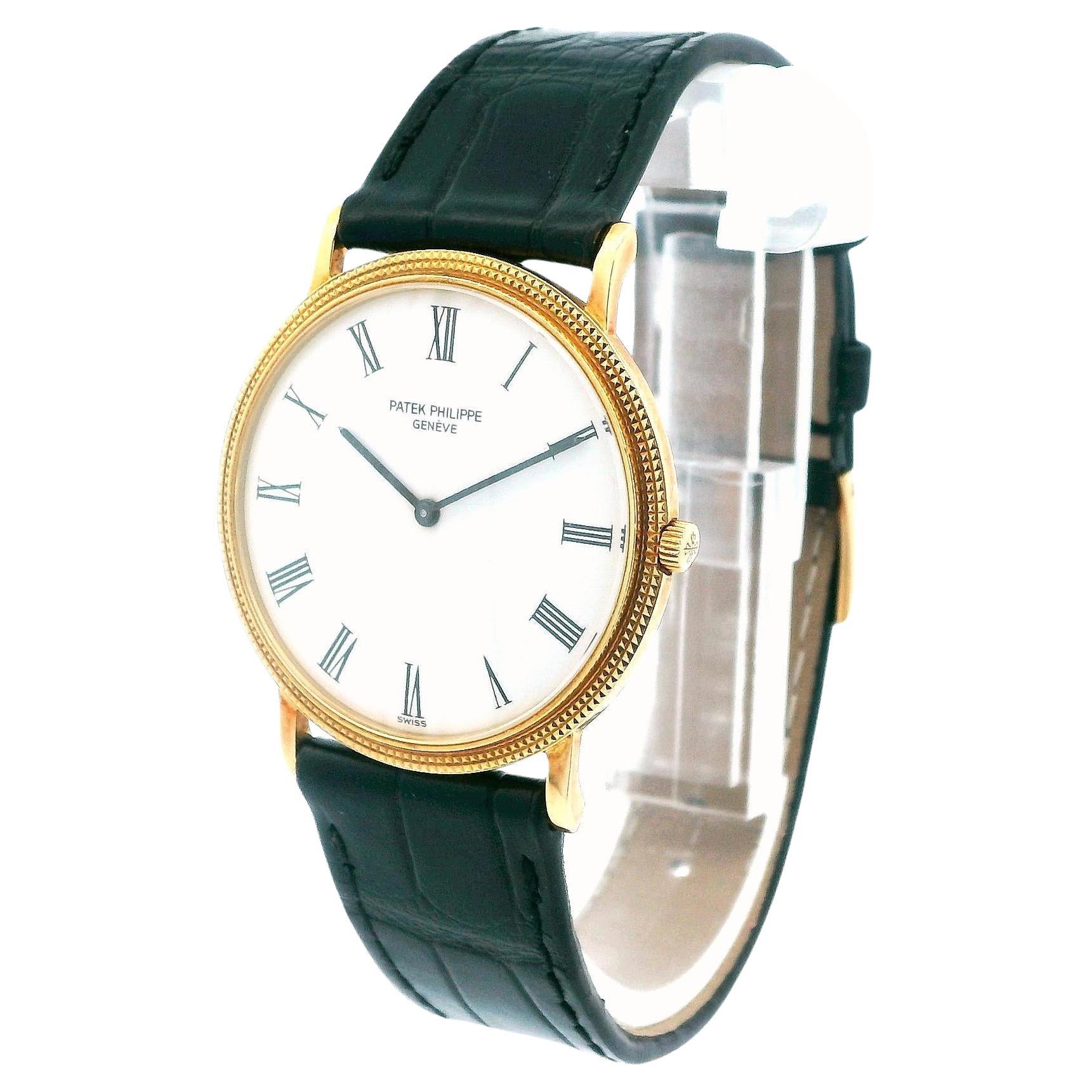 Patek Philippe 3520D 18K Yellow Gold Men's Watch