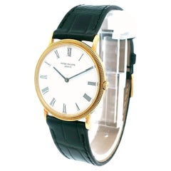 Vintage Patek Philippe 3520D 18K Yellow Gold Men's Watch