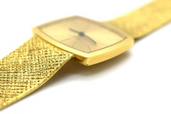 Patek Philippe 3528 18 Karat Gold Winding Men's Vintage Watch