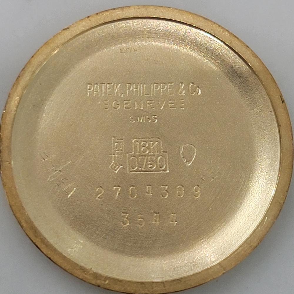 Patek Philippe 3544 Golden Ellipse 18k Gold 33MM Herren Handaufzug 1970s RA536 im Angebot 9