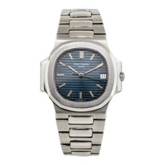 Patek Philippe 3800/001 Nautilus Blue Dial Watch