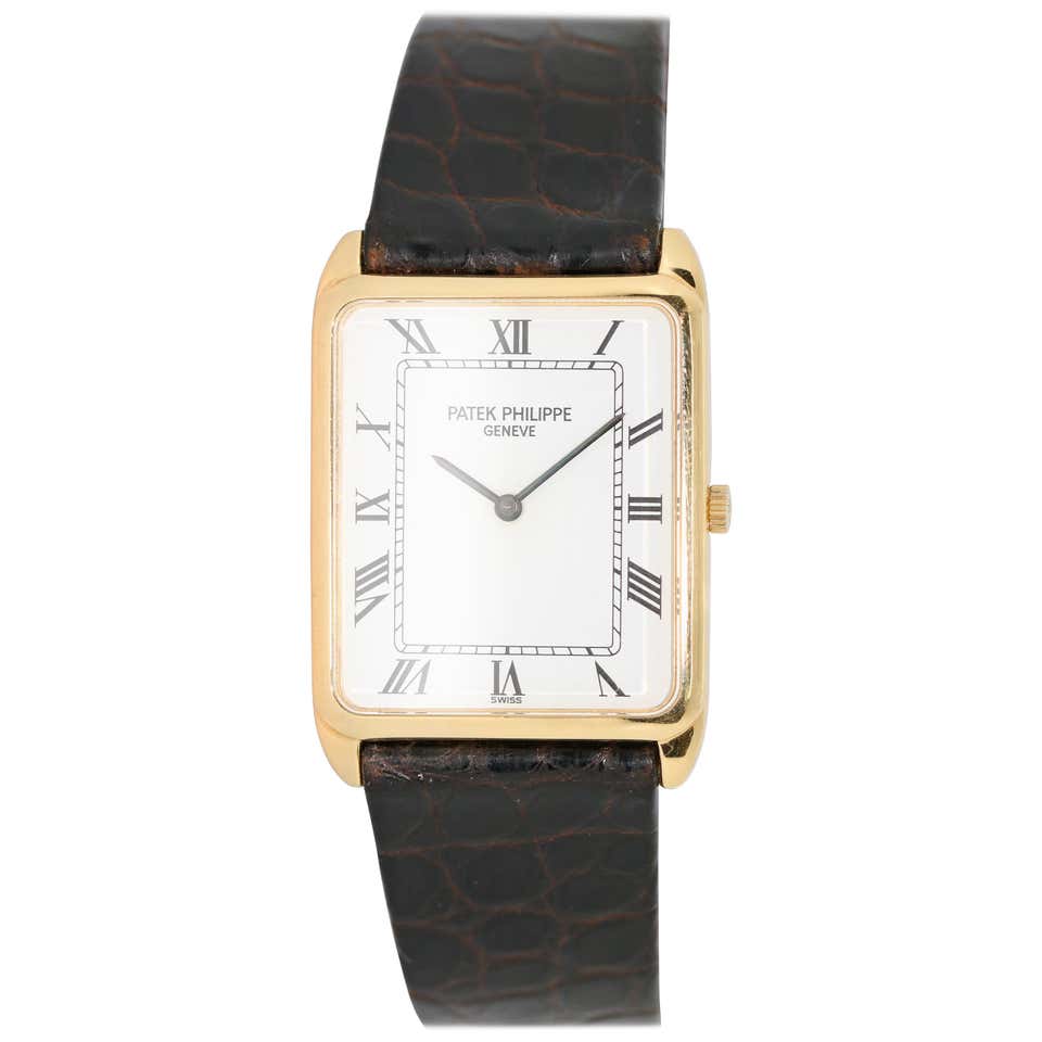 Patek Philippe 3919 Calatrava 18 Karat Gold Wristwatch For Sale at 1stDibs
