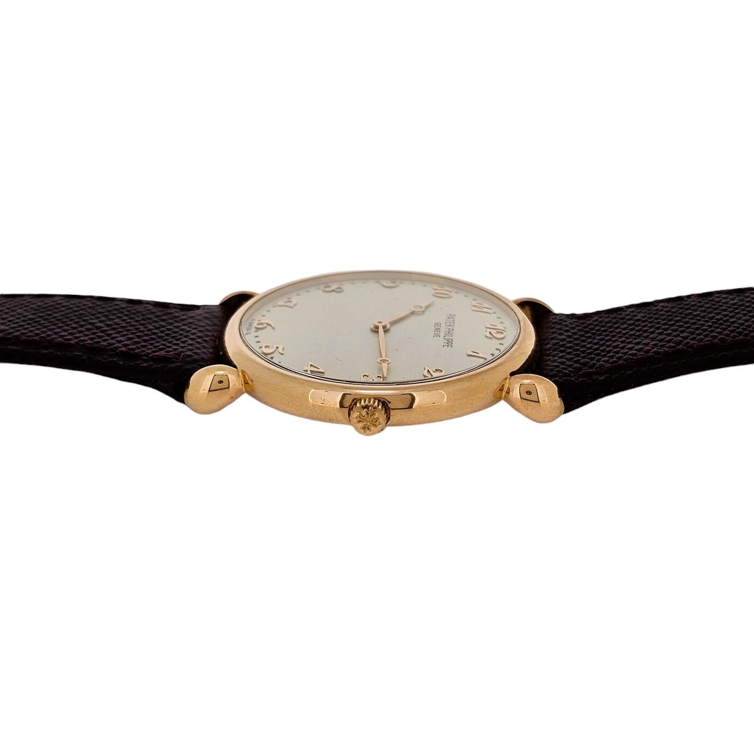 Patek Philippe 3820R Extra thin Calatrava in Rose gold with Breguet numerals 7