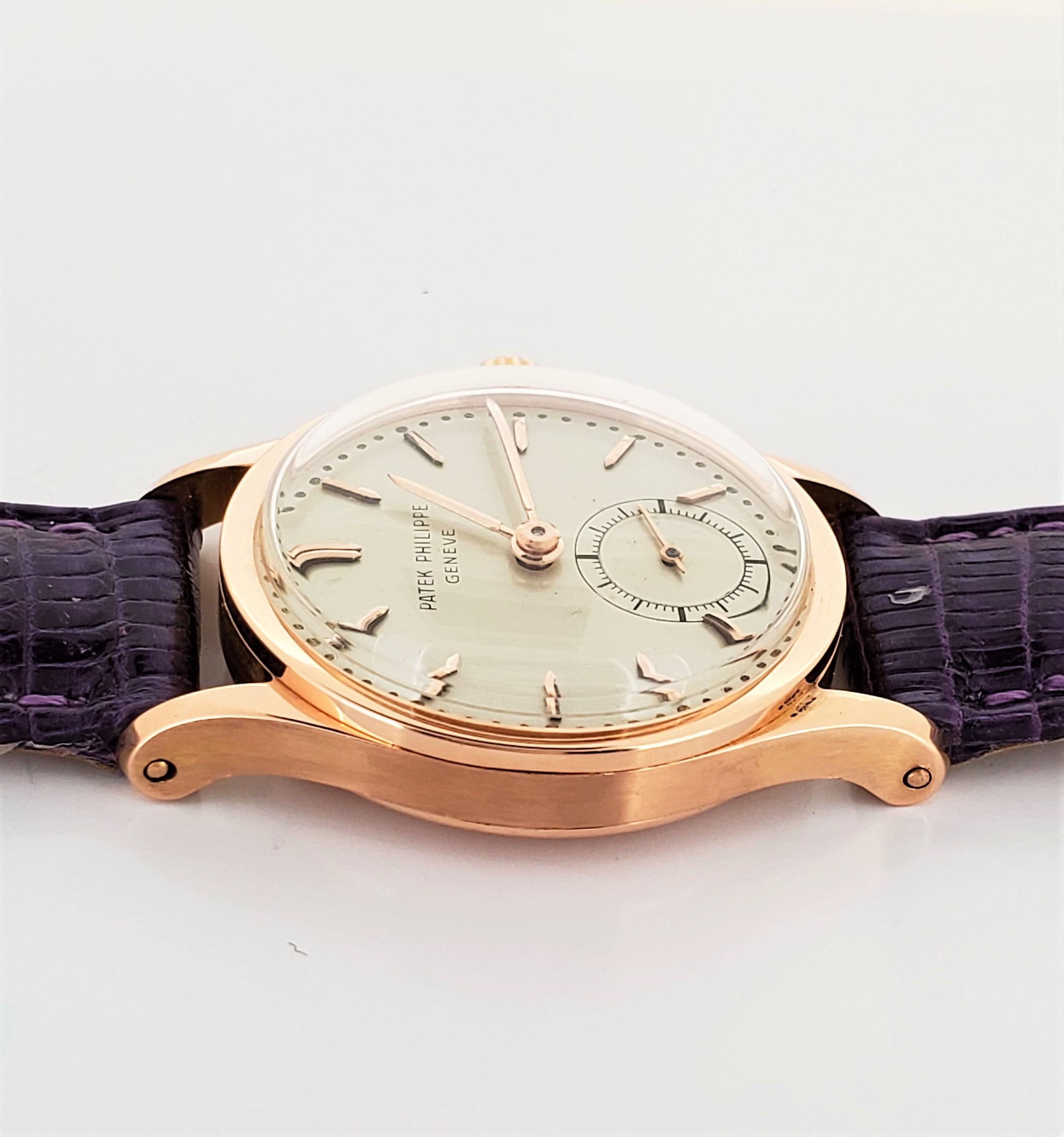 rose gold vintage watch