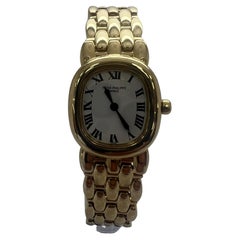 Patek Philippe 4830 Ellipse 18k Gold Panther Ladies Watch