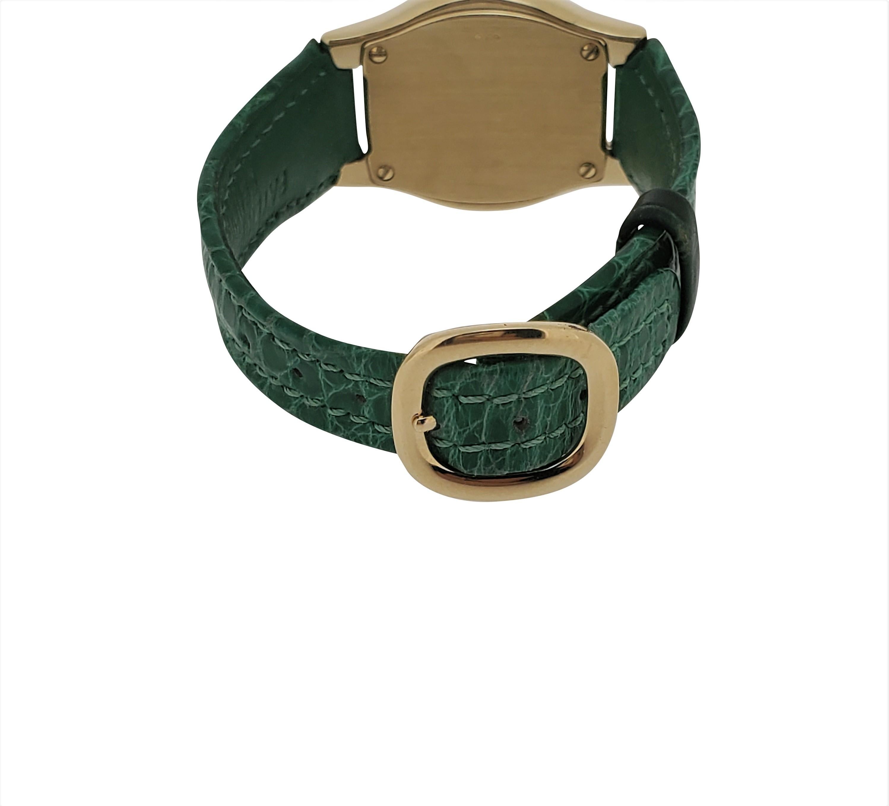 Women's Patek Philippe 4850J Ladies Tonneau High Fashion Cushion Shaped Watch circa 1997 For Sale