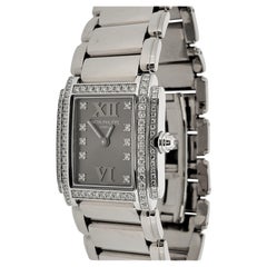 Patek Philippe 4908/200G 18K WG Ladies Twenty-4 Diamond case and dial Circa 2010