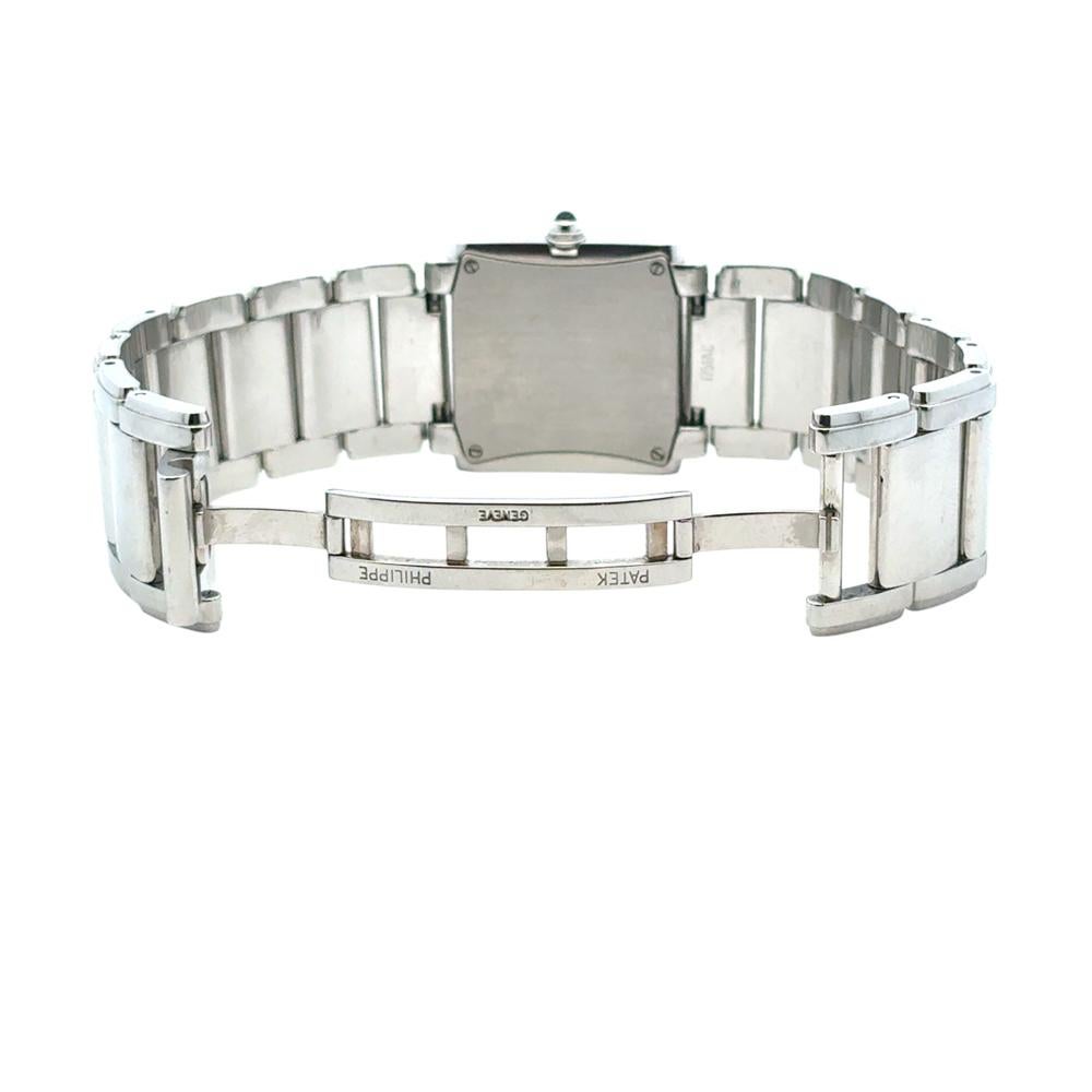 Patek Philippe 4910/10A Twenty-4 Stainless Steel White Dial Diamond Ladies Watch For Sale 9