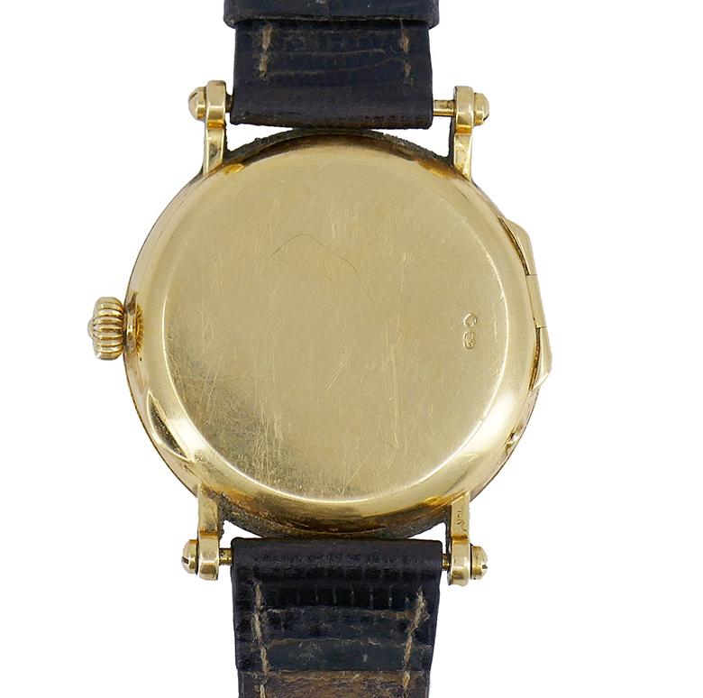 Patek Philippe 5015 Gold Watch Power Reserve 18k Estate Wristwatch For Sale 6