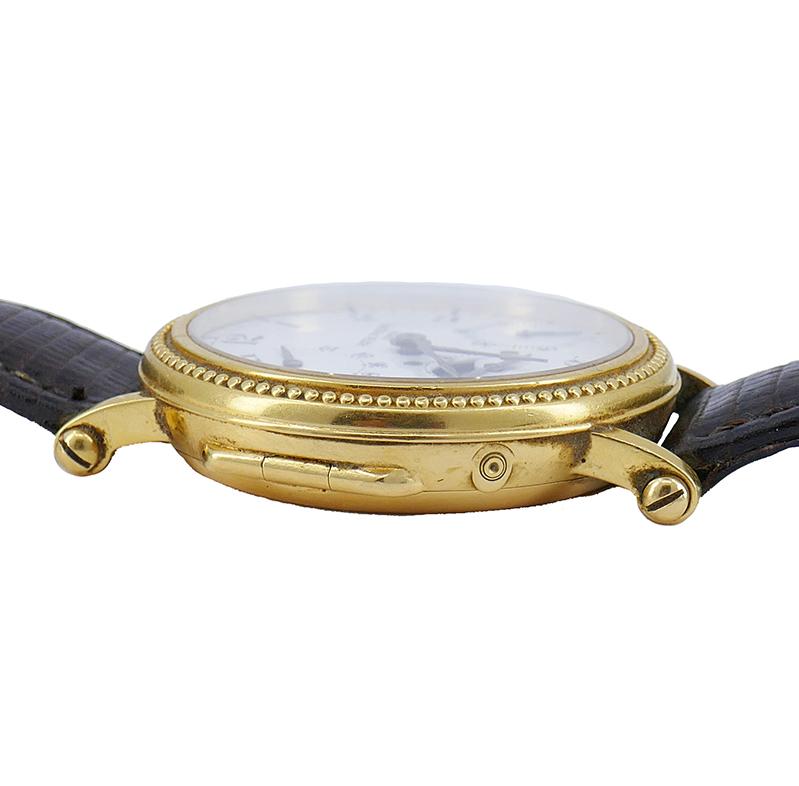 Patek Philippe 5015 Montre-bracelet de succession en or 18 carats avec réserve de marche Unisexe en vente