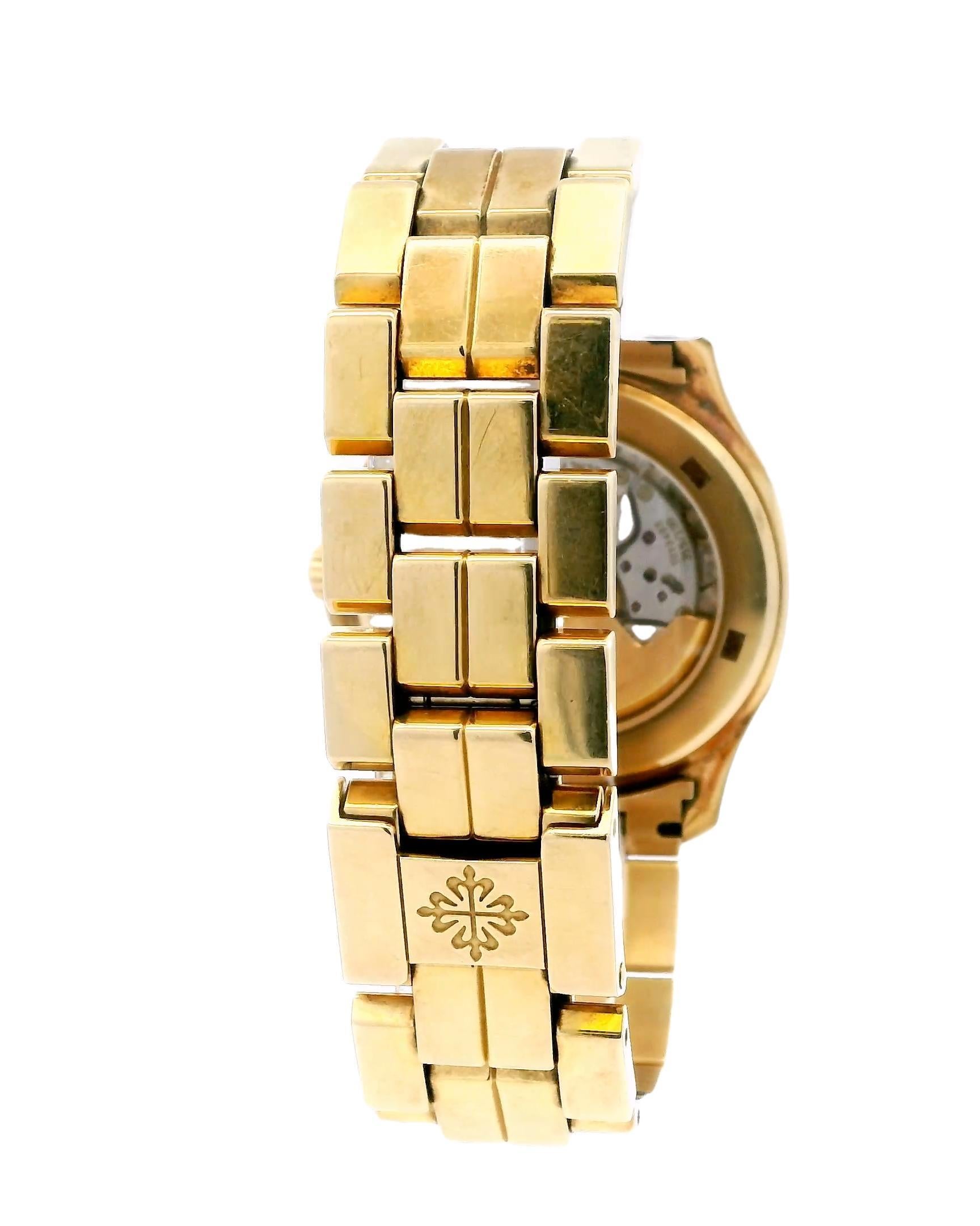 Patek Philippe 5065/1 Aquanaut 18K Yellow Gold W/Archives Unpolished For Sale 4