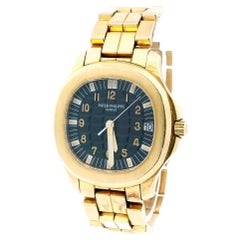 Patek Philippe 5065/1 Aquanaut 18K Yellow Gold W/Archives Unpolished