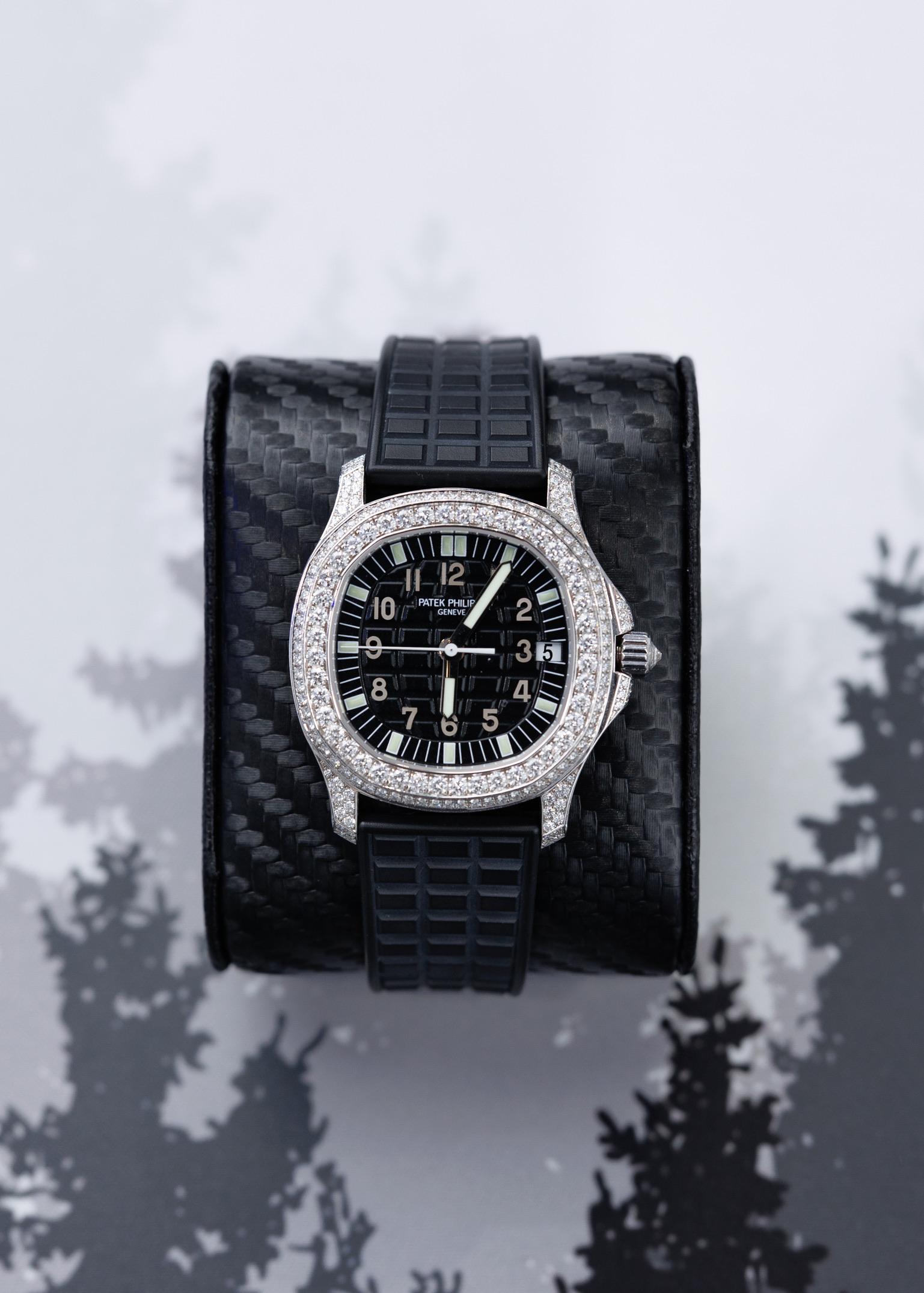 Patek Philippe 5069G Aquanaut White Gold Automatic Ladies Watch 2