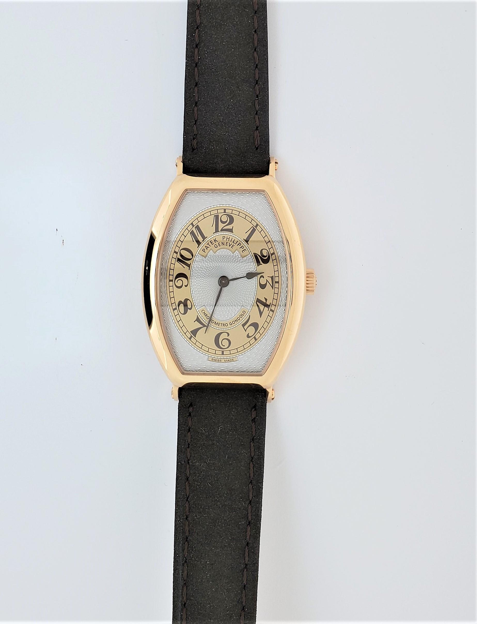Patek Philippe 5098R Rose Gold Gondolo Uhr, um 2010 7