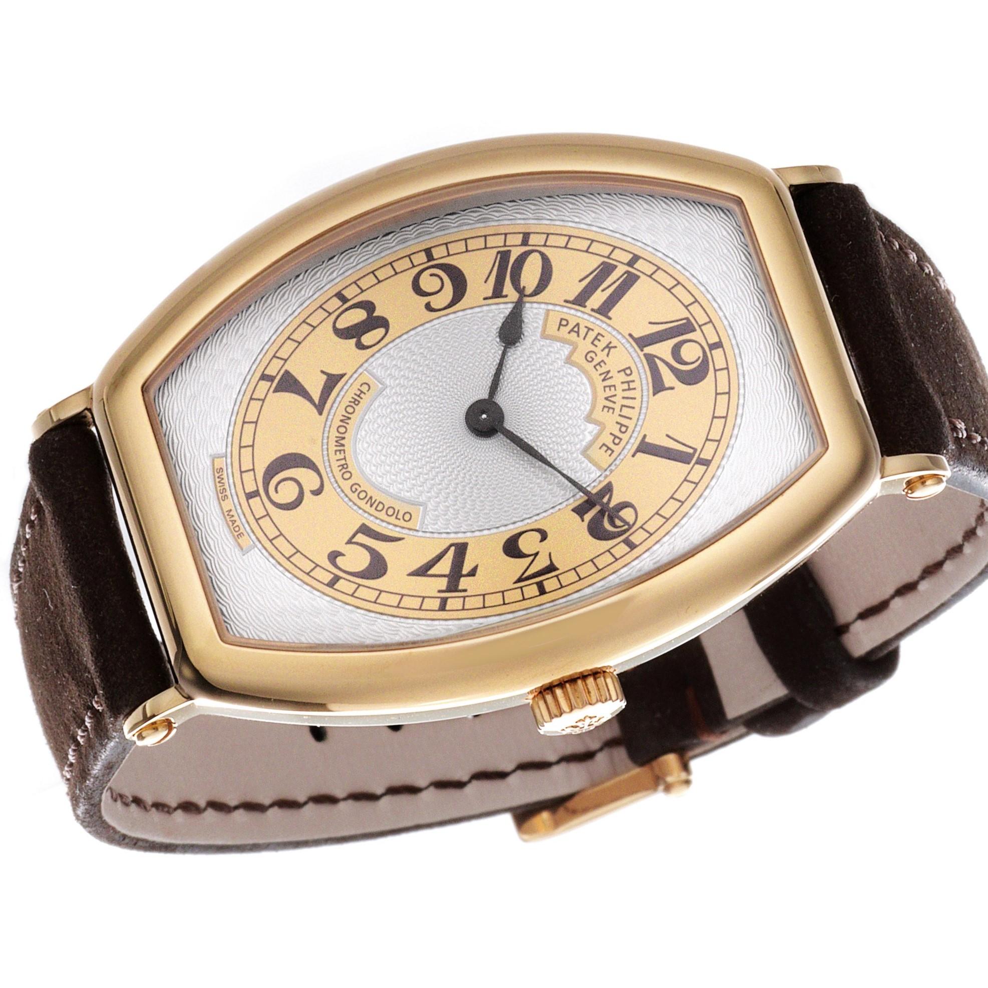 Patek Philippe 5098R Rose Gold Gondolo Watch, circa 2010 1