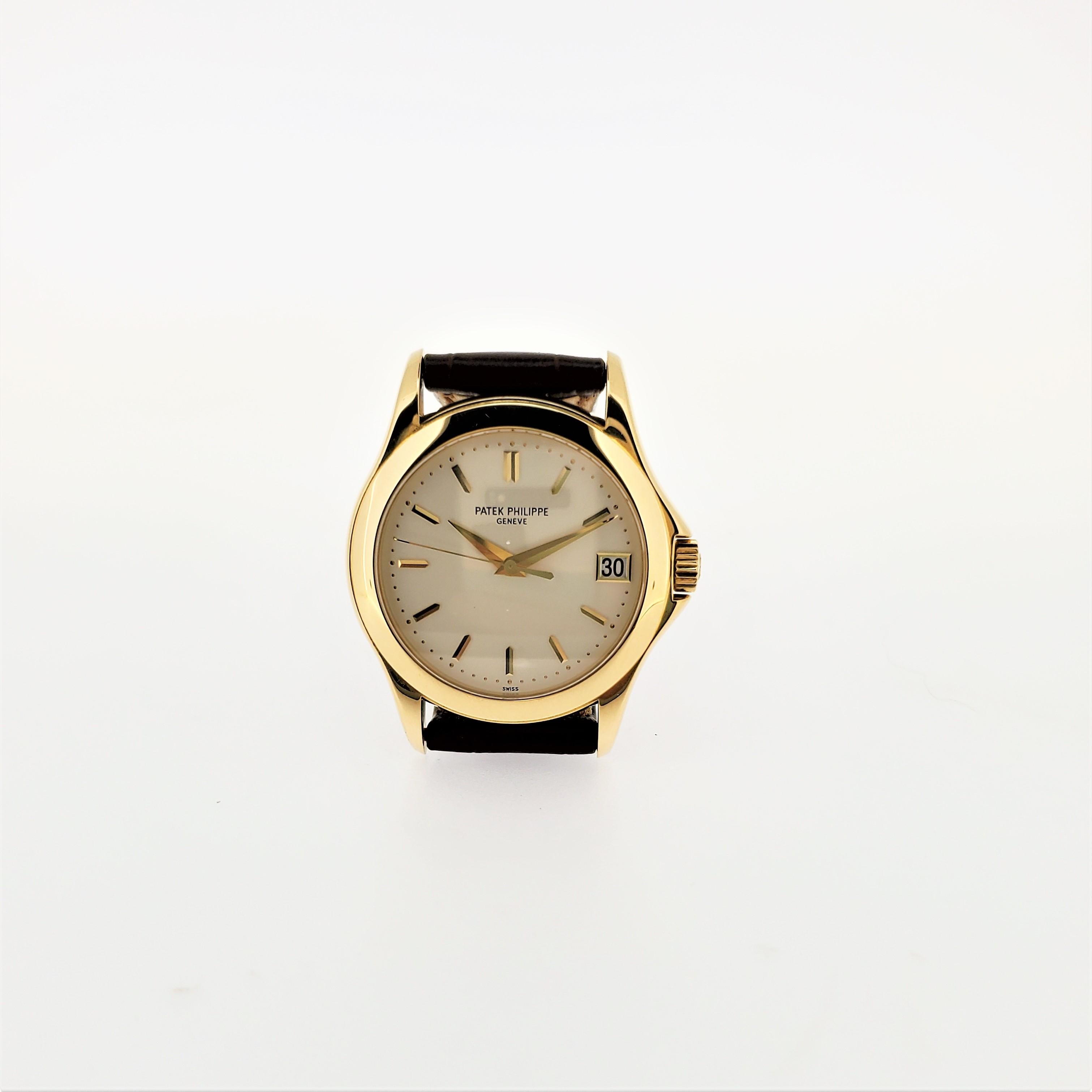 Patek Philippe 5107J Automatic Calatrava Watch, circa 2003 For Sale 5