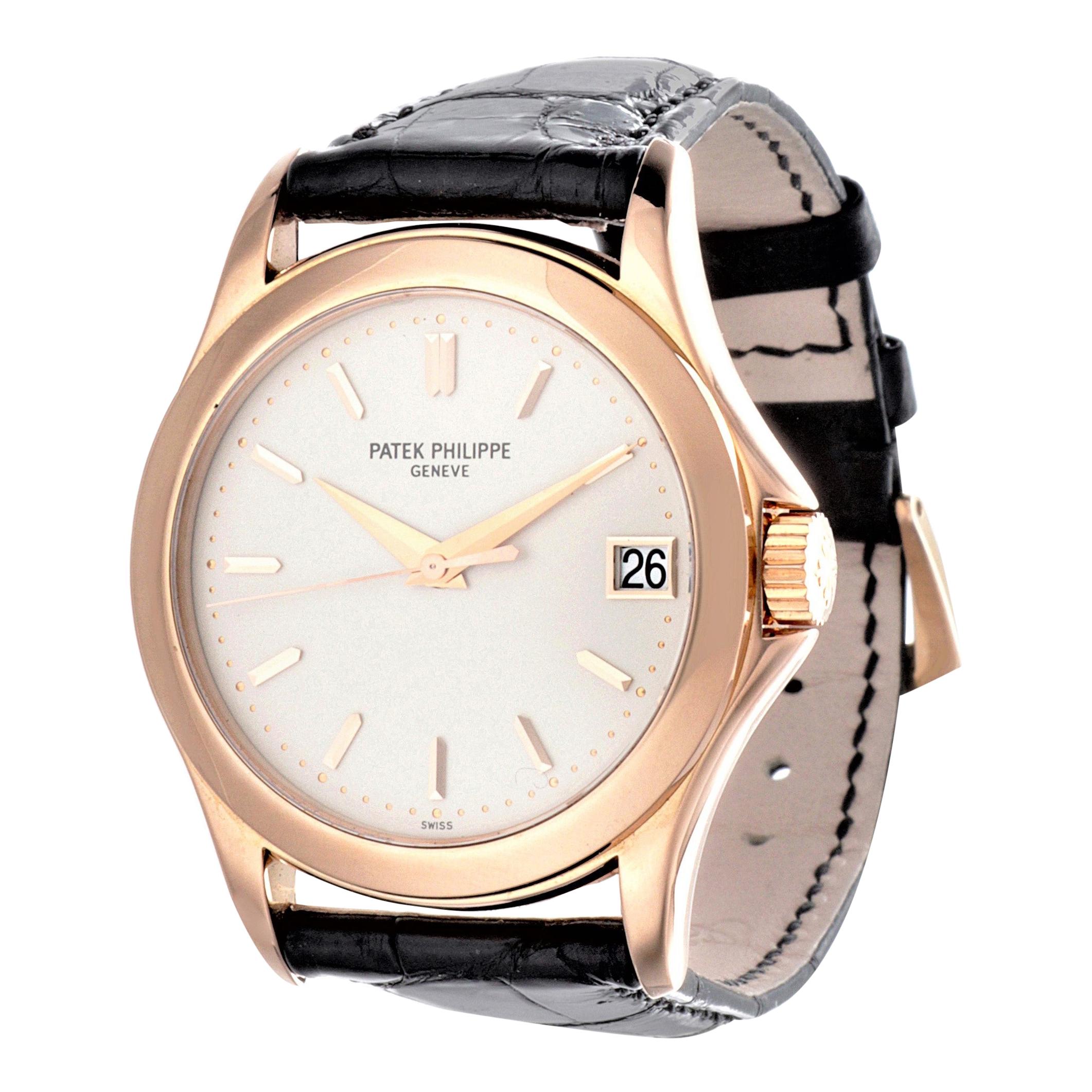Orologio Patek Philippe 5107R Automatic Calatrava, serie completa, circa 2003 in vendita