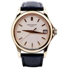 Patek Philippe 5127R Calatrava 18 Karat Rose Gold Box and Papers