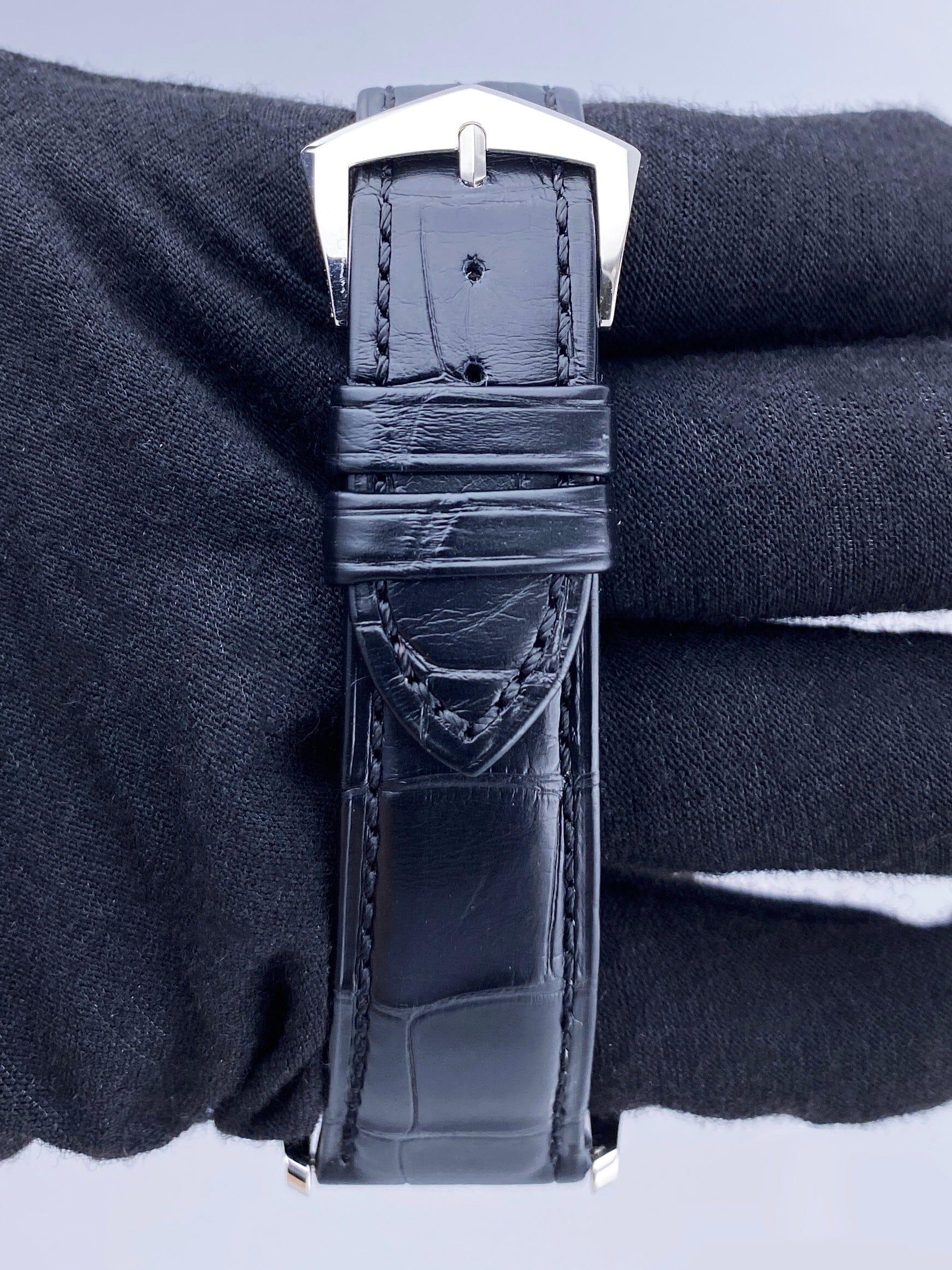 Patek Philippe 5196P-001 Silber Zifferblatt Platin Herrenuhr Box Papiere im Angebot 5