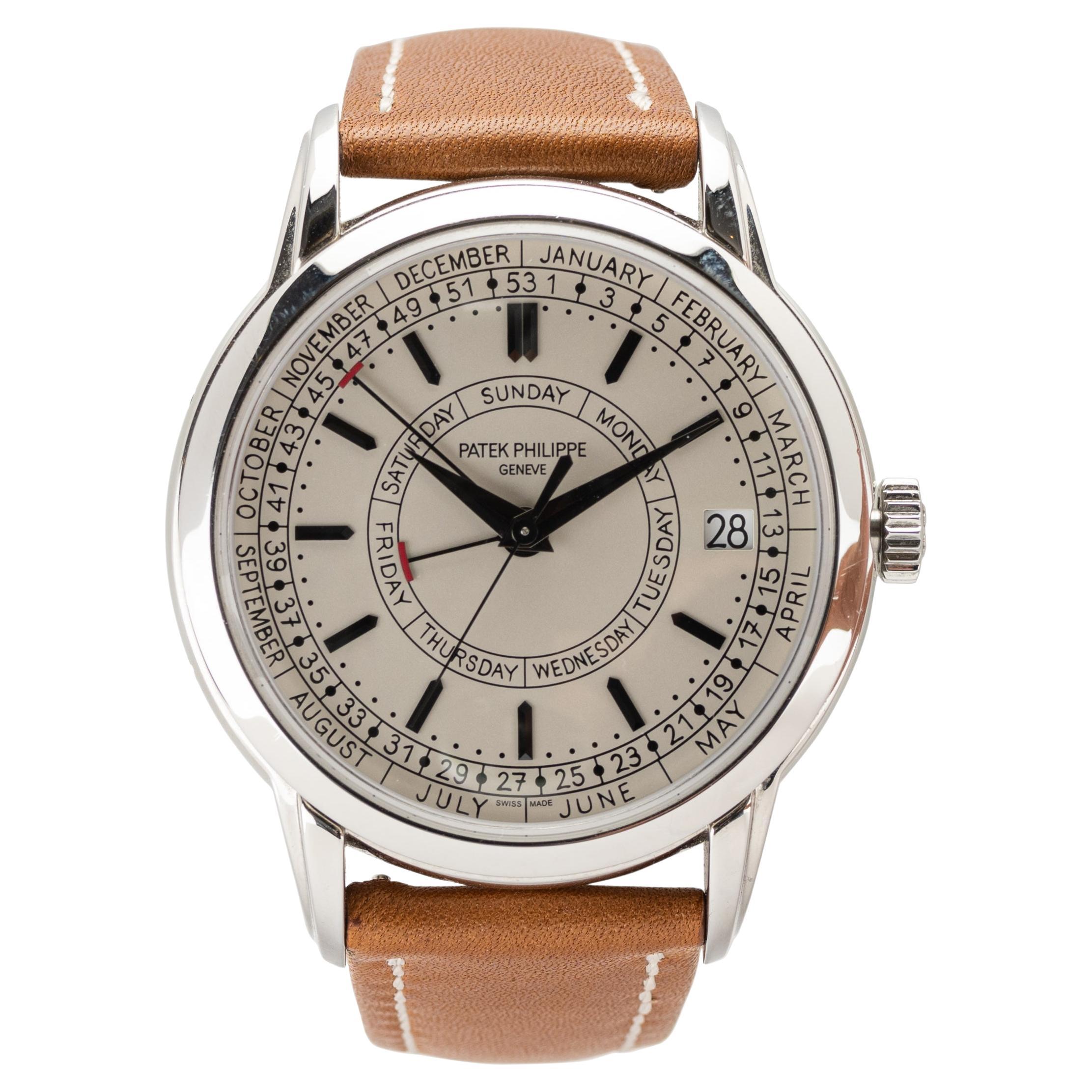 Patek Philippe 5212A-001, calendrier hebdomadaire Calatrava 