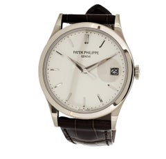 Patek Philippe 5296G-010; Automatic Calatrava watch,  38mm Circa 2015