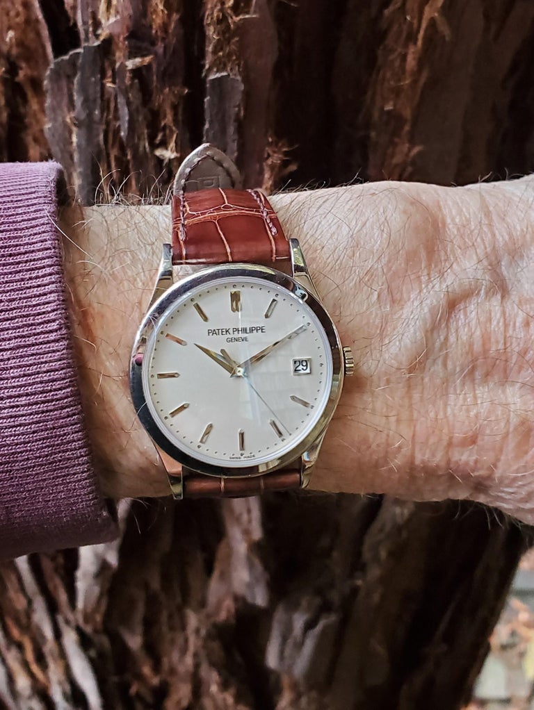 Patek Philippe 5296G-010; Orologio automatico Calatrava, 38 mm