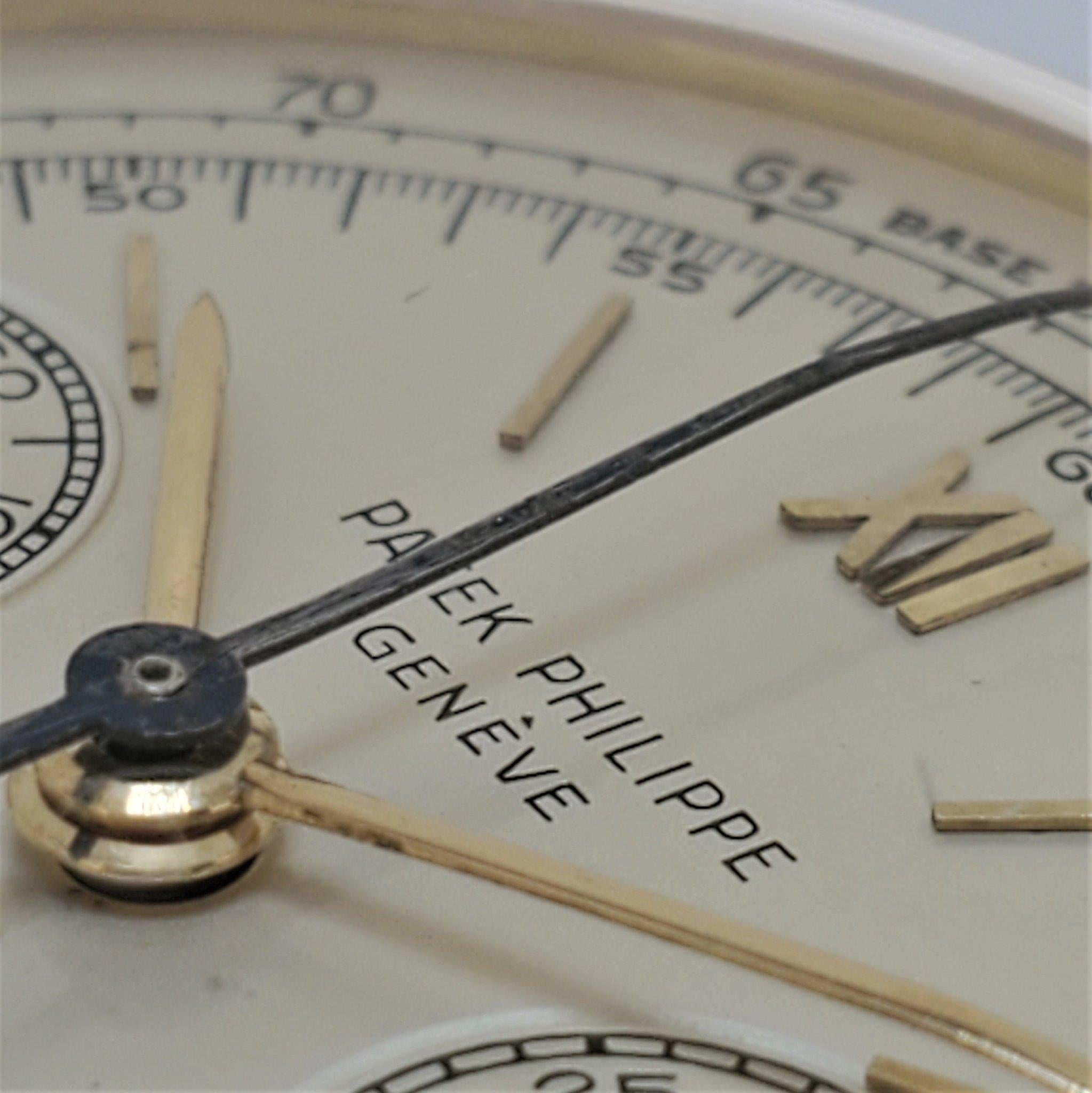 Patek Philippe 530J Jumbo Chronograph Watch, circa 1952 4