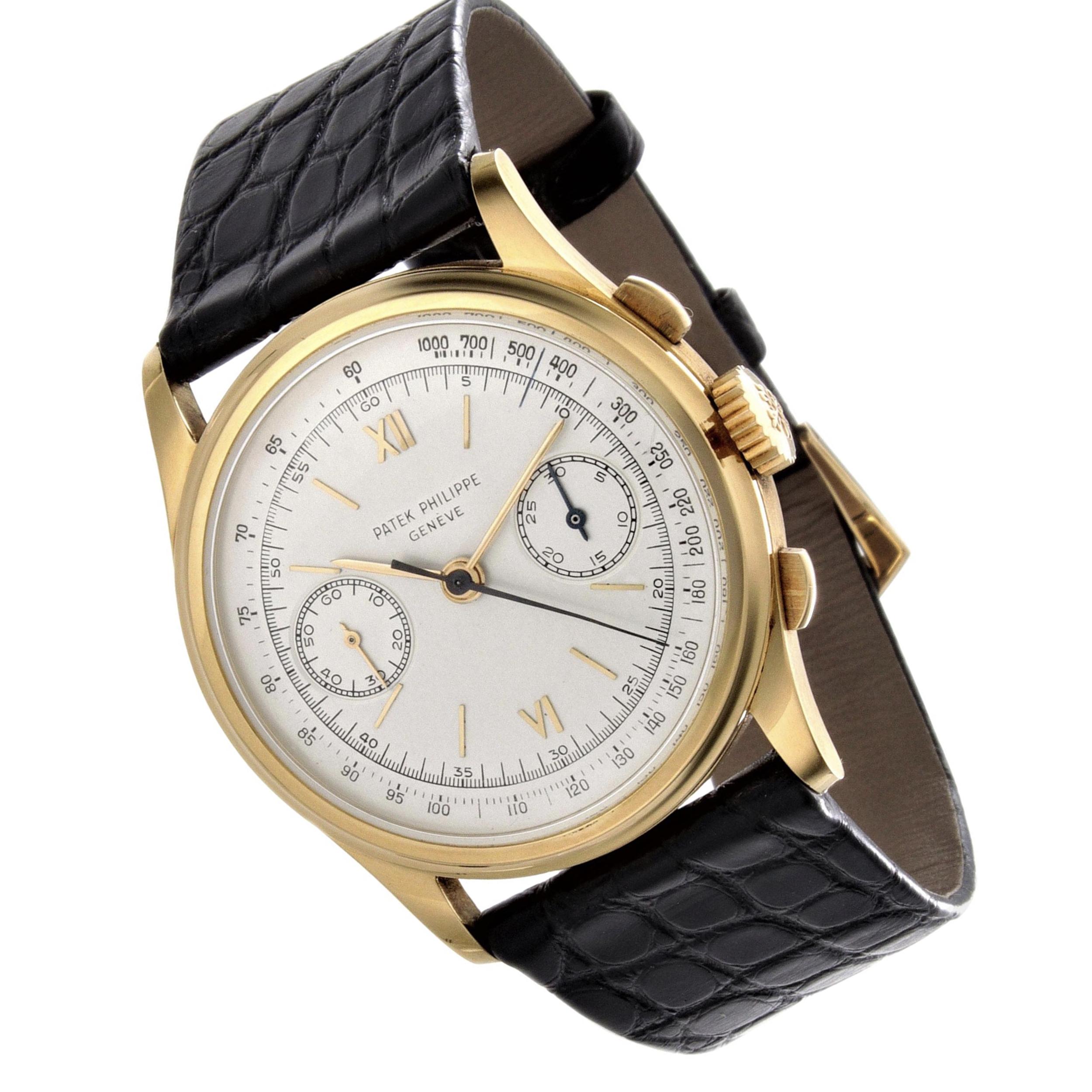 Patek Philippe 530J Jumbo Chronograph Watch For Sale at 1stDibs | patek ...