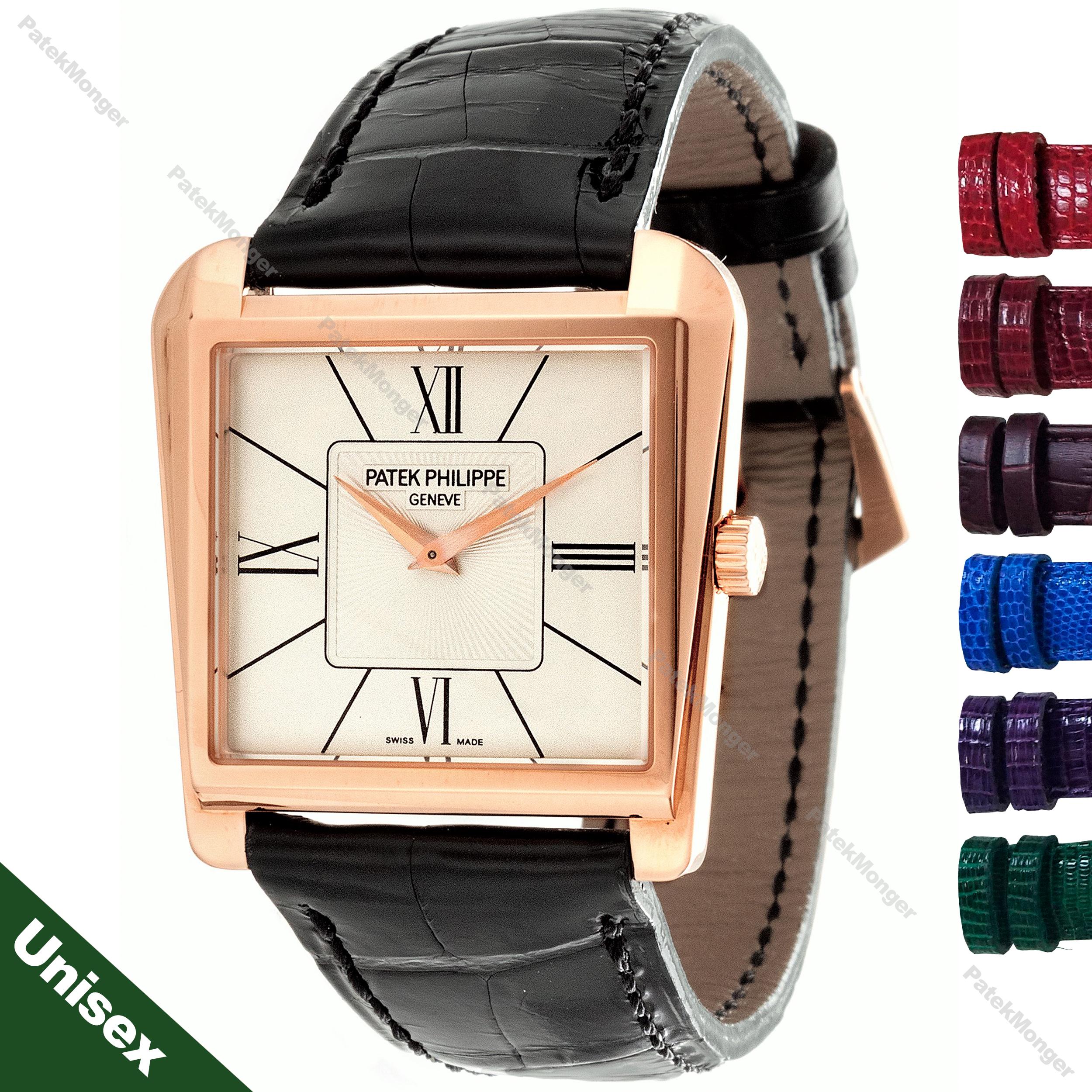 Patek Philippe 5489R Trapezoid Shaped Watch In Excellent Condition In Santa Monica, CA