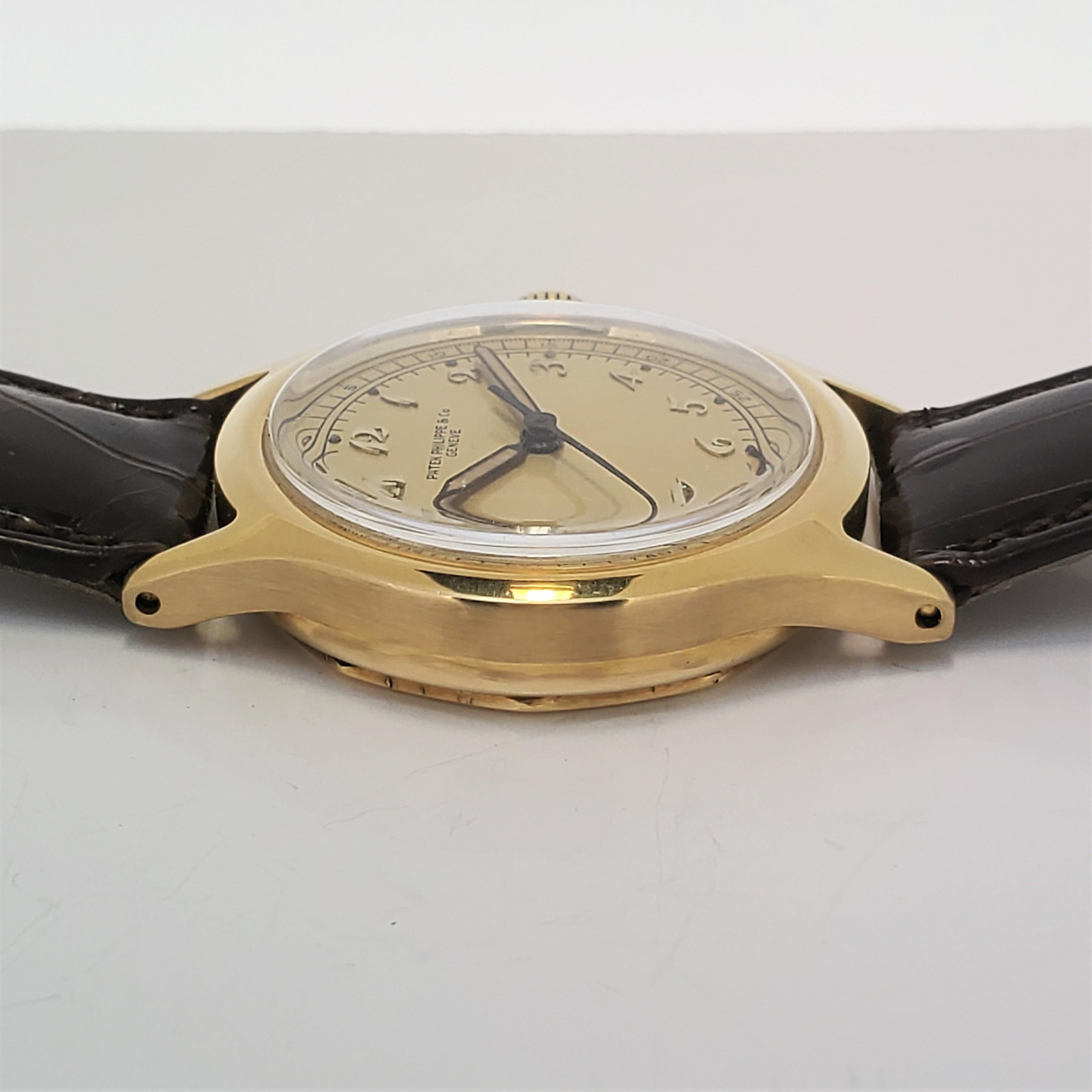 Patek Philippe 565J Water Resistant Calatrava Watch, circa 1942 4
