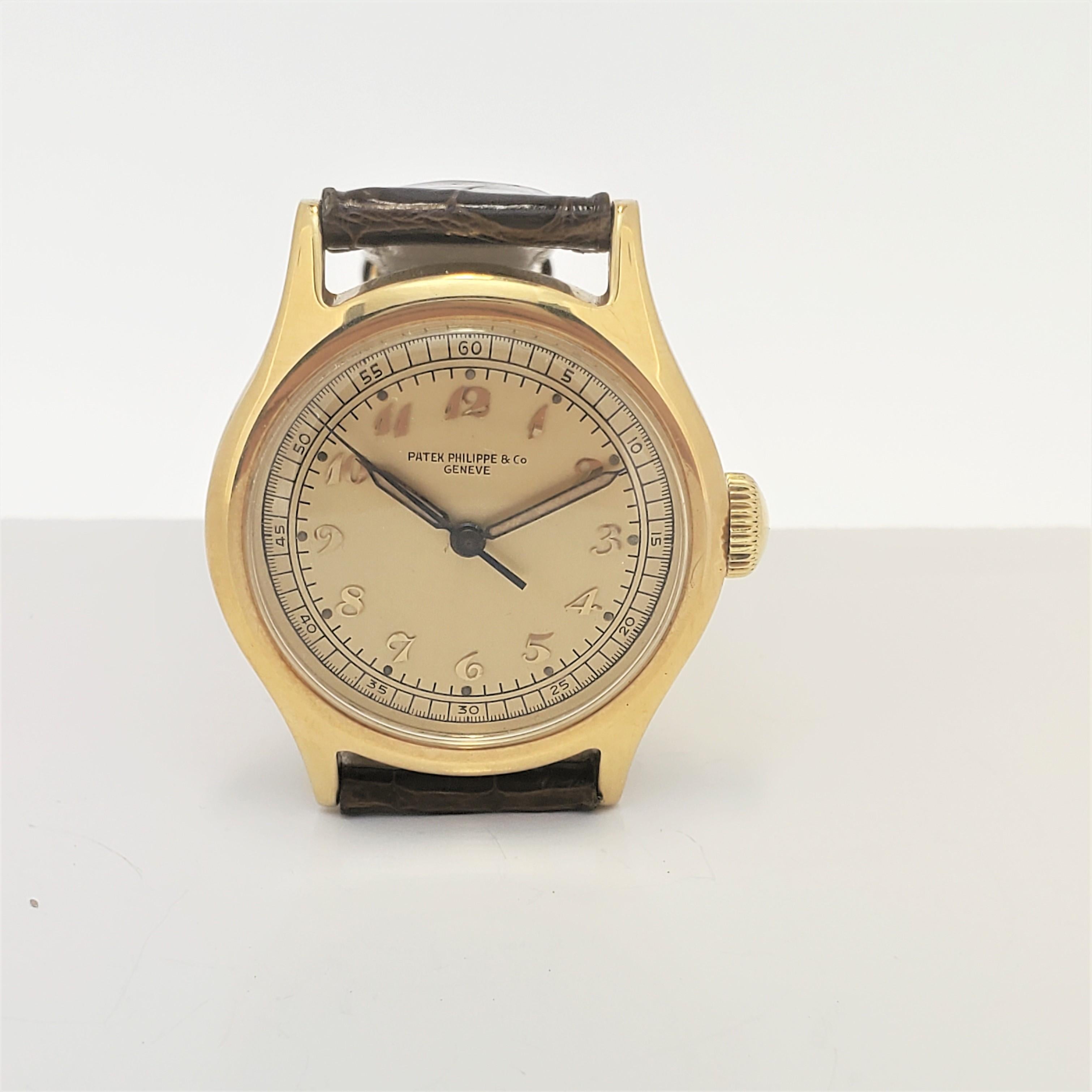 Patek Philippe 565J Water Resistant Calatrava Watch, circa 1942 7