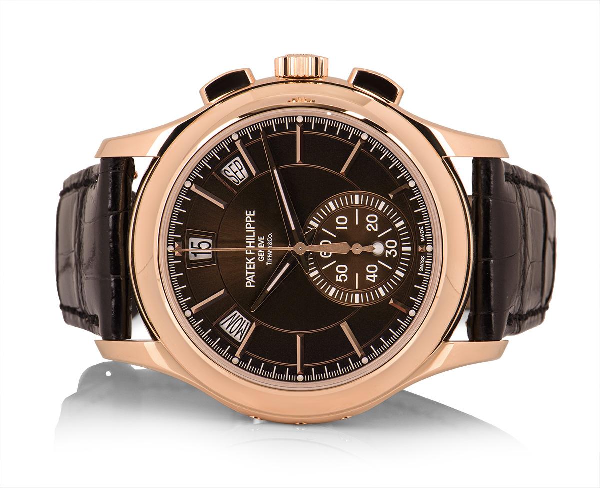 Patek Philippe 5905R-001 Annual Calendar Double Name Tiffany & Co. Unworn In New Condition In London, GB