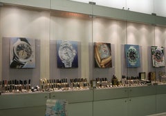 Patek Philippe 5960P Annual Calendar Chronograph wall art oil painting