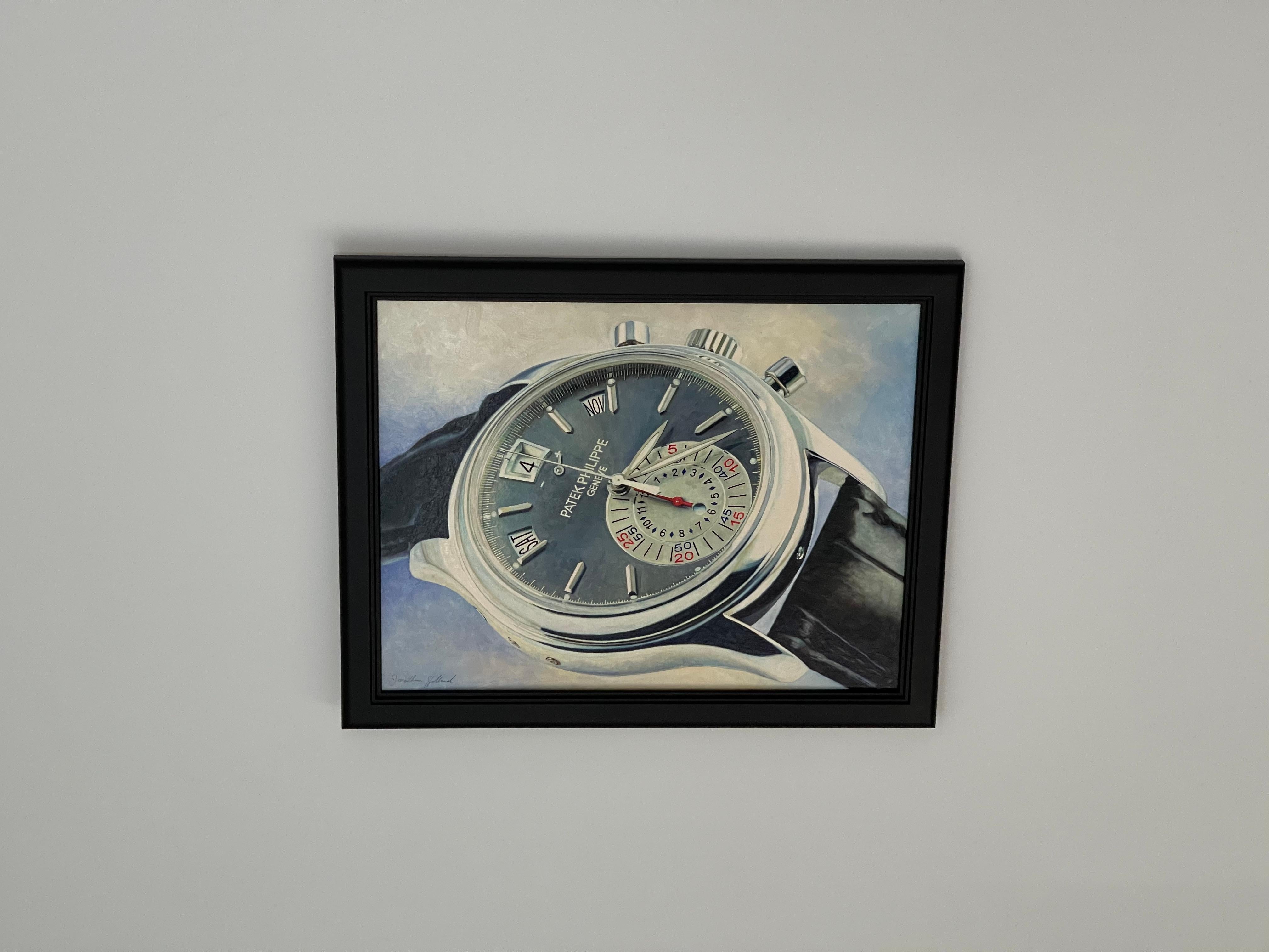 Acrylic Patek Philippe 5960P Annual Calendar Chronograph wall art oil painting For Sale