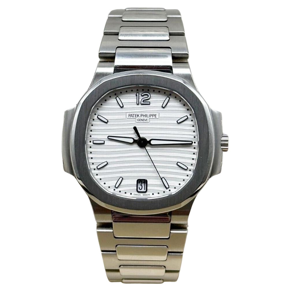 Patek Philippe 7118/1A-010 Ladies Nautilus Caja de acero inoxidable Papel