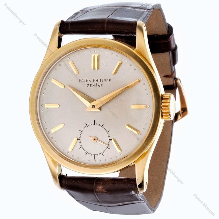 Patek Philippe 96J Original Calatrava Watch, circa 1956 For Sale at 1stDibs  | patek philippe calatrava, 2597 patek