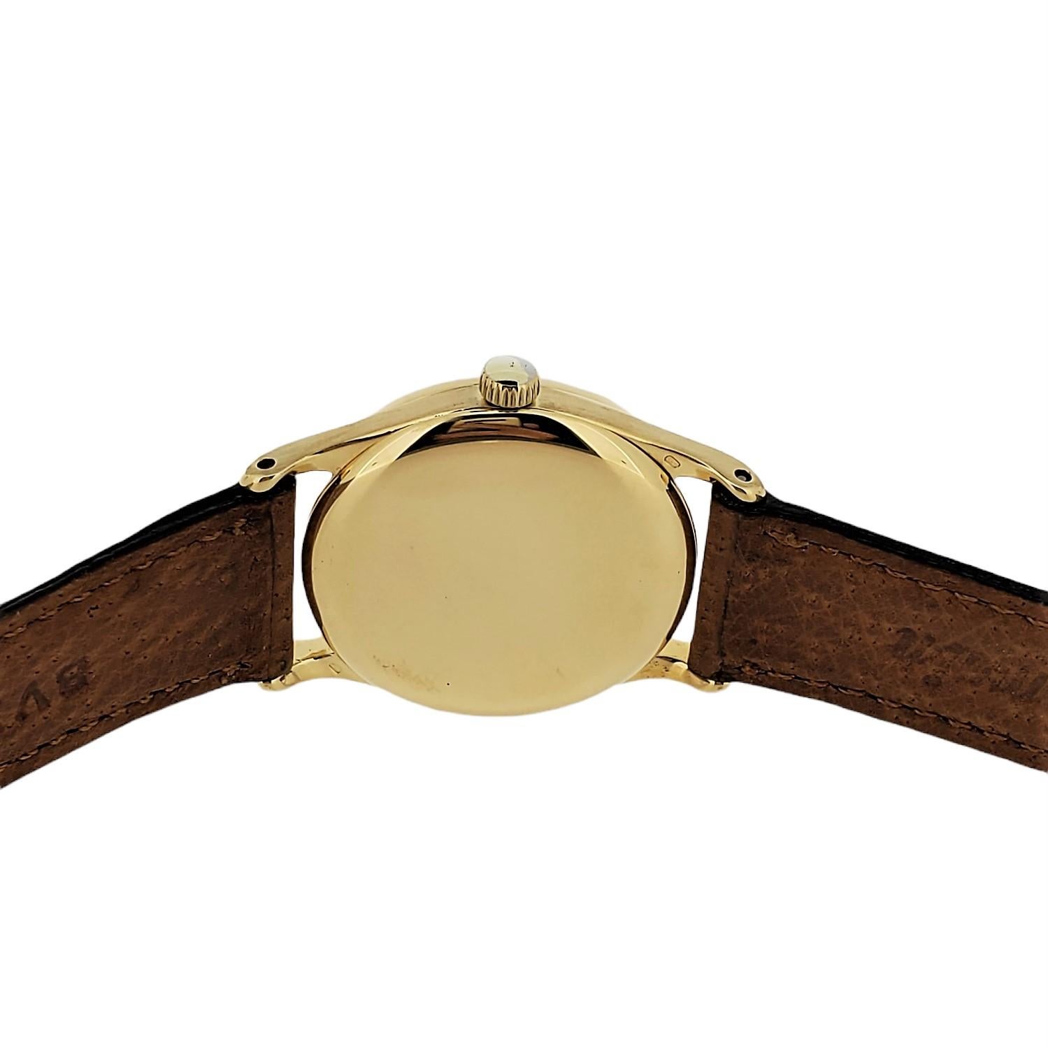 Patek Philippe 96J; The 1st Calatrava Watch, 4th Series, circa 1961-62 For Sale 2