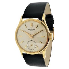 Vintage Patek Philippe 96J; The 1st Calatrava Watch, Circa 1951-2
