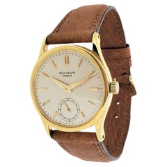Patek Philippe 96J; The 1st Calatrava Watch, 4th Series, circa 1960-61