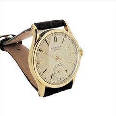 Patek Philippe 96J;  the 1st Calatrava Watch with the Long Signature, Circa 1949