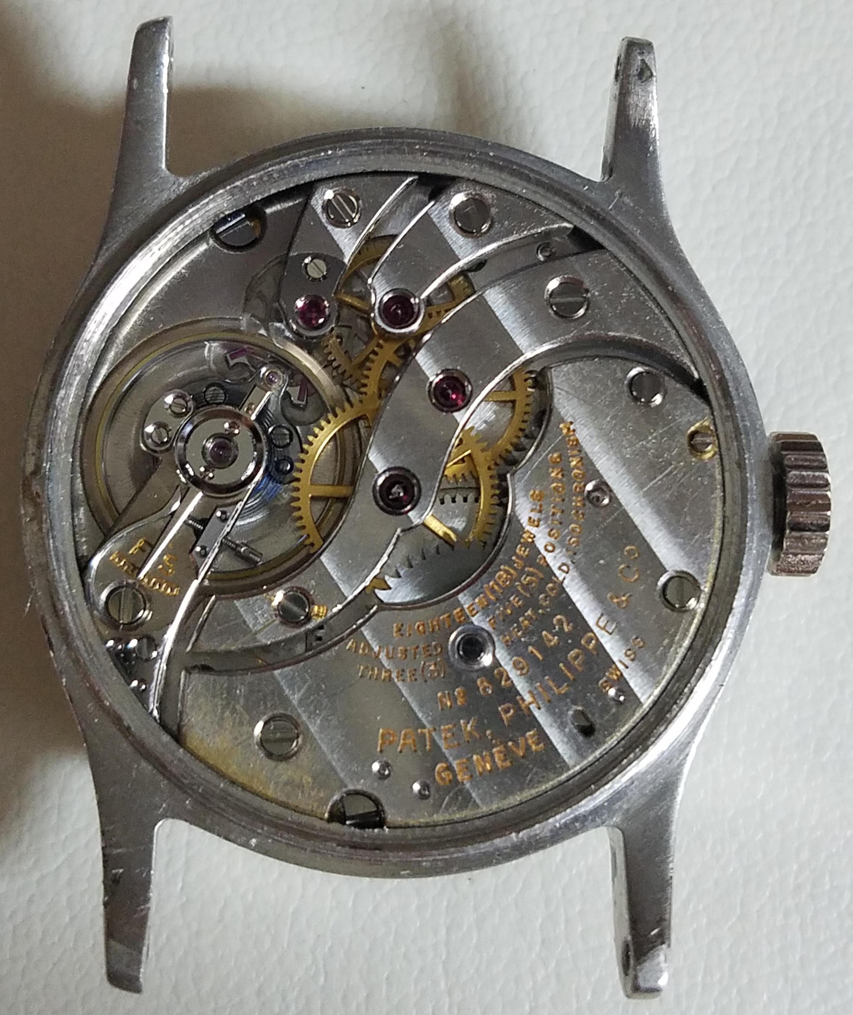 Patek Philippe 96P Platinum Calatrava Watch 1