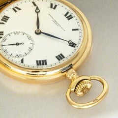 Patek Philippe. A Gold Hunter Keyless Lever Pocket Watch C1918